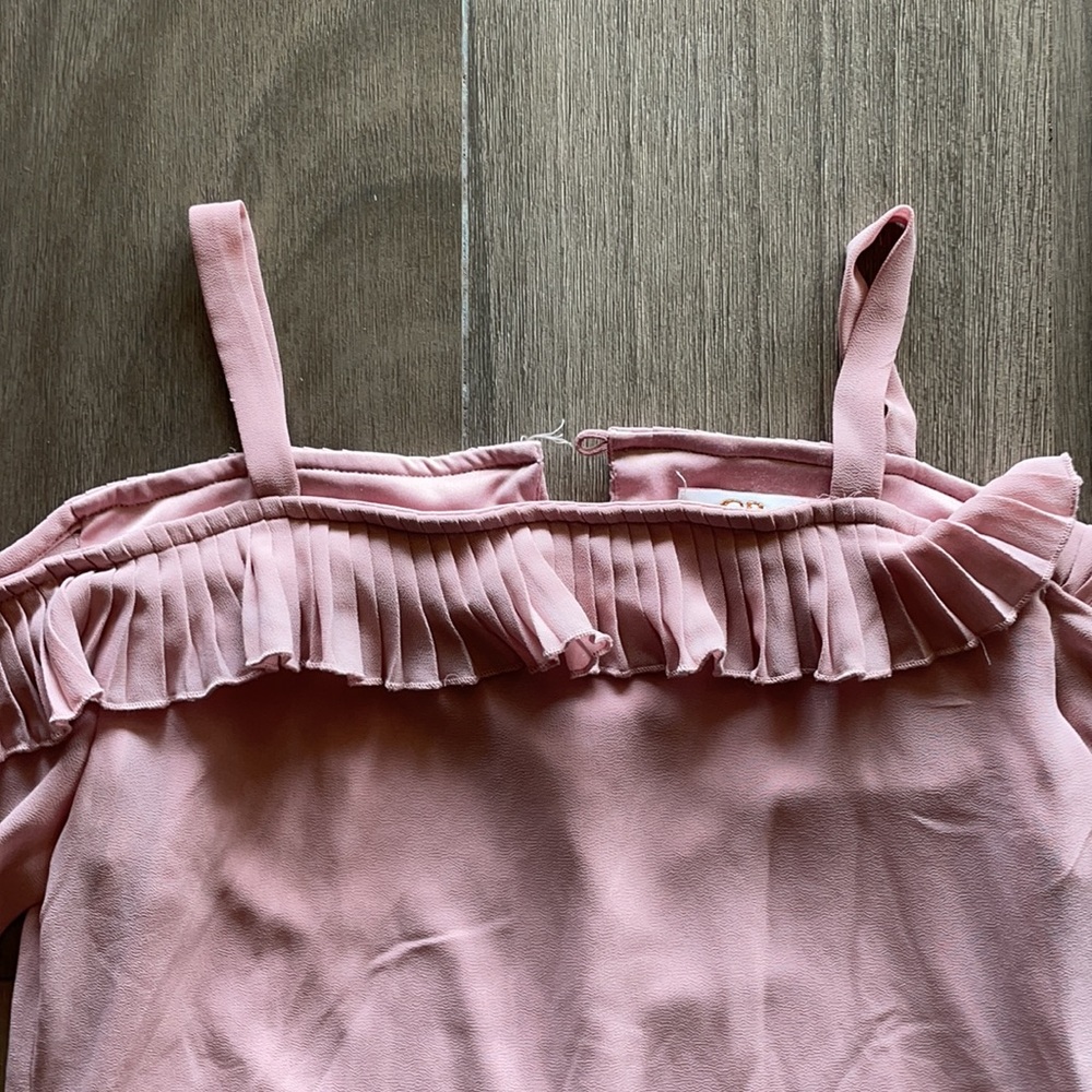 Girls Pale Pink Dress. Size XL - Picture 5 of 10